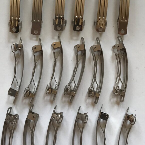 Other - SMALL Barrettes for Crafting 1.2"